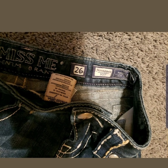 Miss Me boot cut Jean's 26×35 - Picture 4 of 4